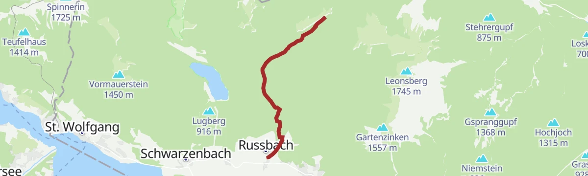Route map: Zum Halleswiessee